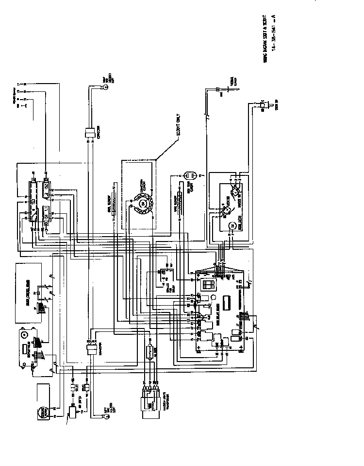 Wiring Diagram, S301t And Sc301t Diagram and Parts List for SCD272T  Thermador Wall Oven