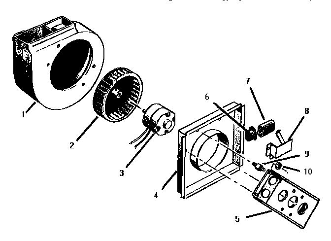 Cv2536 Integral Ventilator Diagram and Parts List for EIICV30  Thermador Cooktop