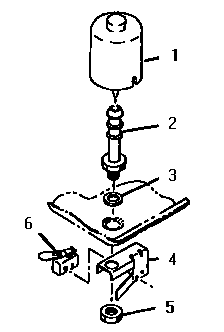 Float Switch Assembly Diagram and Parts List for EIITHD4800  Thermador Dishwasher