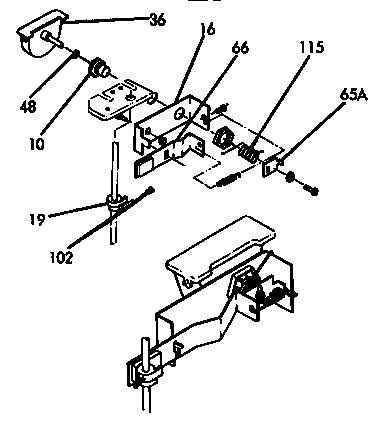 Section 6 Diagram and Parts List for CP10  Thermador Dishwasher