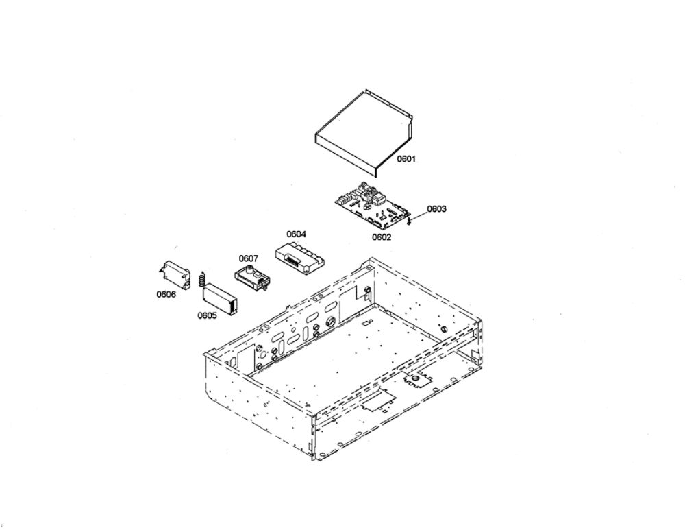 Pc Board/Igniter Diagram and Parts List for PDR364GDZS 07 Thermador Range