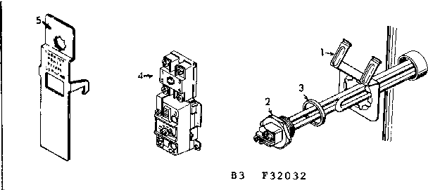 Functional Replacement Parts Diagram and Parts List for 15332032  Kenmore Water Heater