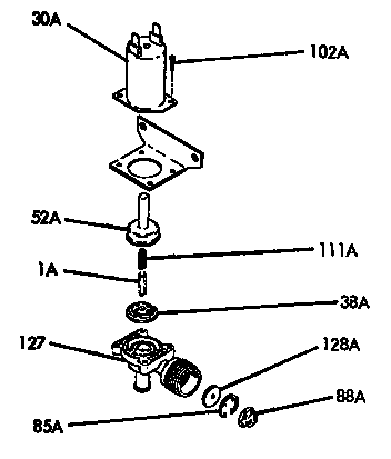 Section 5 Diagram and Parts List for CP10  Thermador Dishwasher