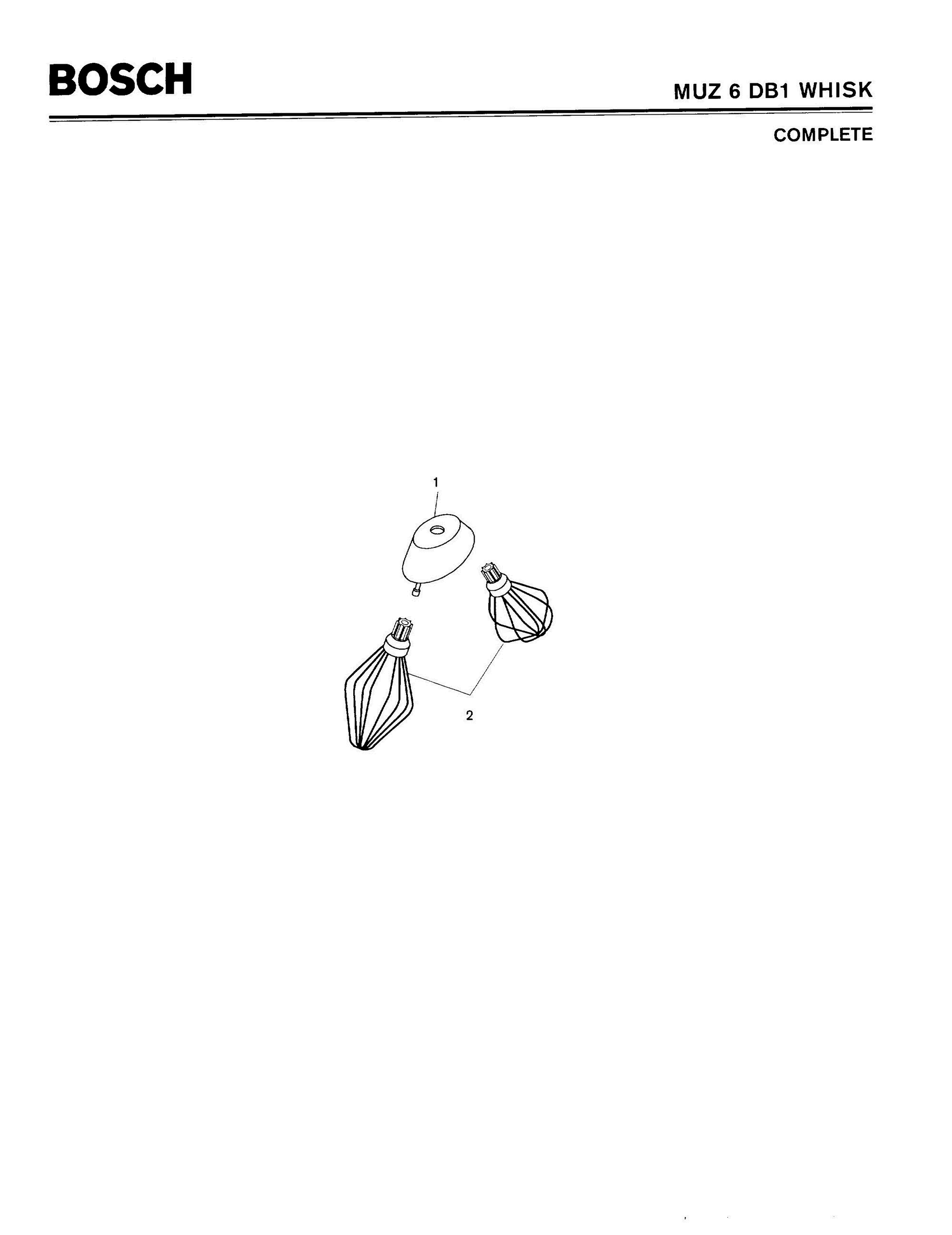 01 - COMPLETE Diagram and Parts List for MUZ6DB1  Bosch Juicer