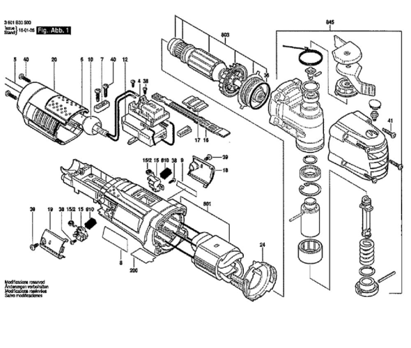 Bosch Mx30ec-21 Diagram and Parts List for MX30EC-21  Bosch Multi-Tool