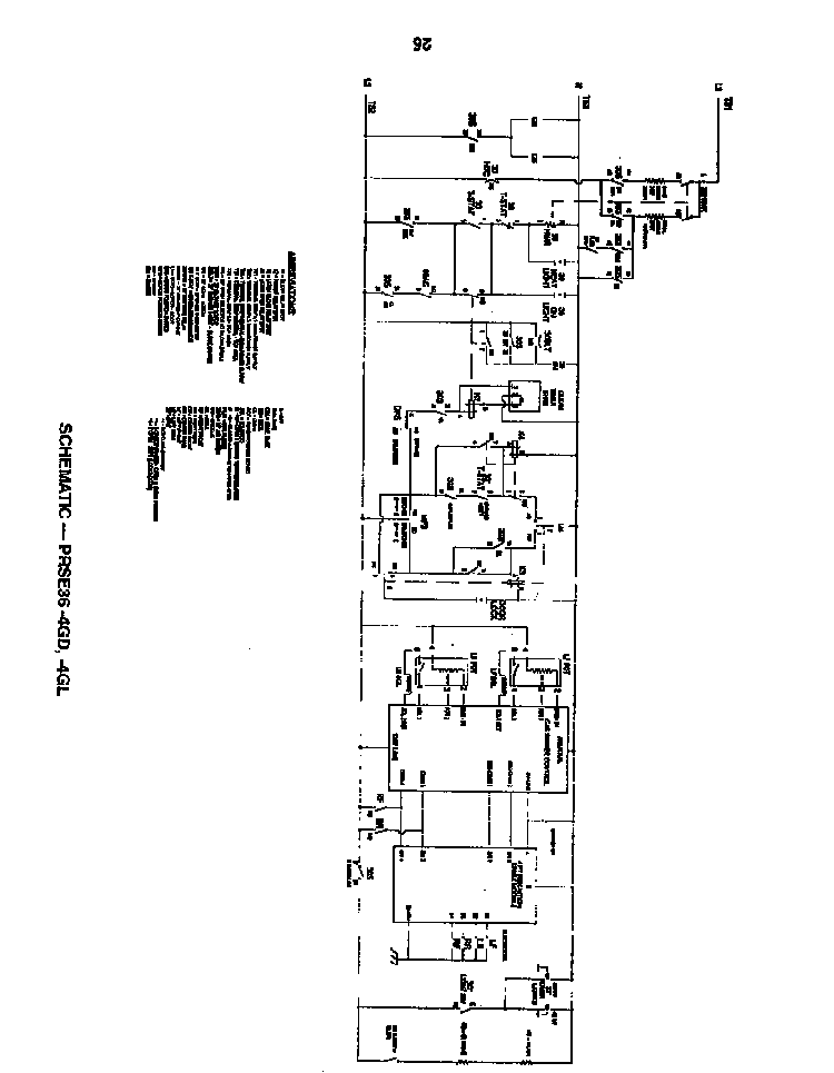 Page 25 Diagram and Parts List for PRSE486GDS  Thermador Range