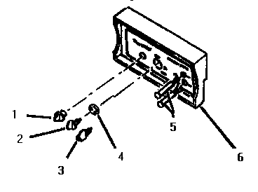 Control Panel Diagram and Parts List for TMC28S  Thermador Trash Compactor