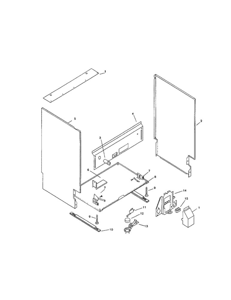 Body Diagram and Parts List for SMU7056UC 14 Bosch Dishwasher