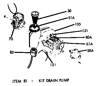 Section 8 Diagram and Parts List for CP10  Thermador Dishwasher