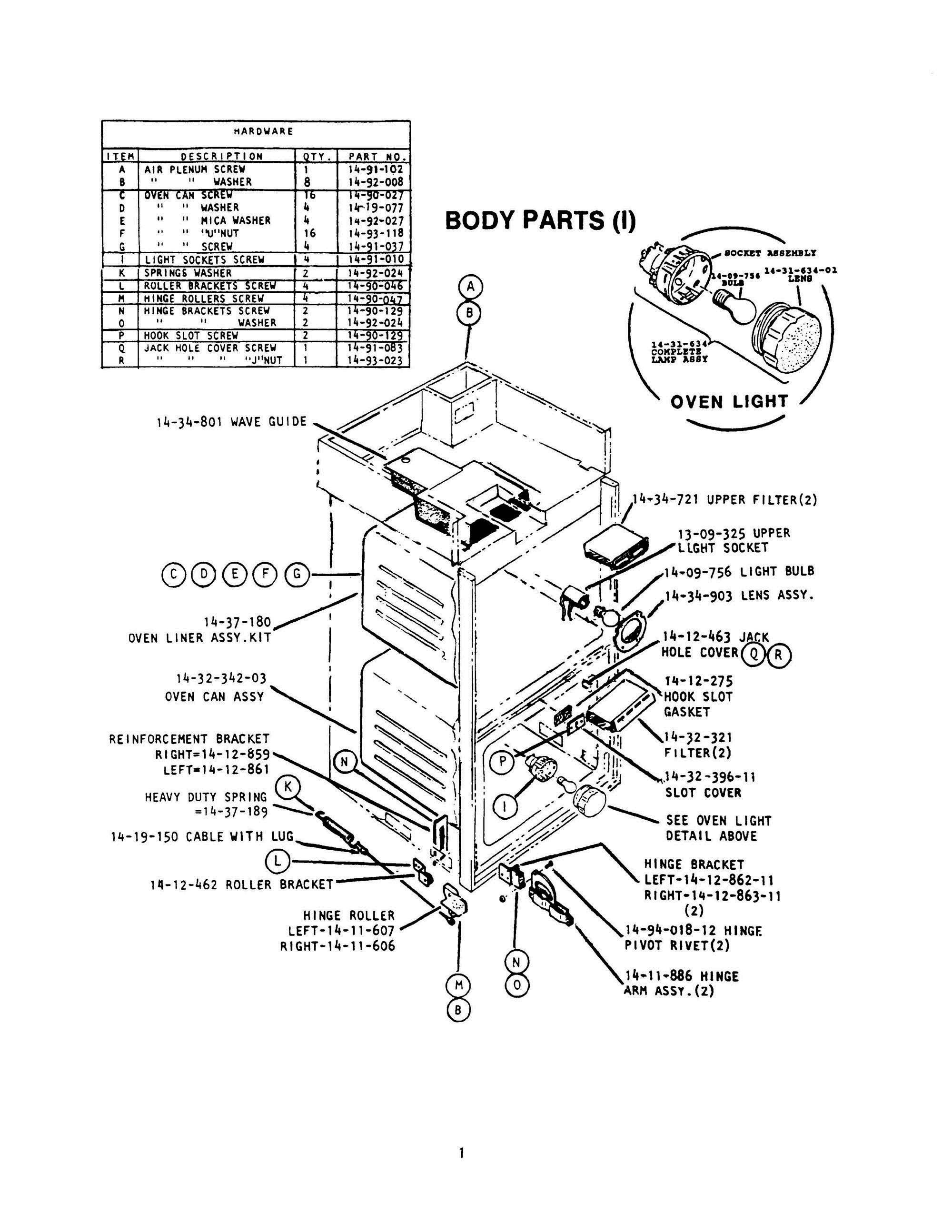02 - BODY Diagram and Parts List for CMT-127  Bosch 