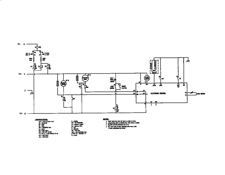 Ct 127n Schematic Diagram and Parts List for CT227N-01  Thermador Wall Oven