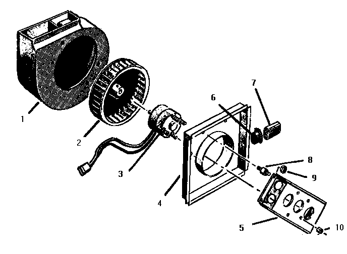 Section 5 Diagram and Parts List for SGCV36G02  Thermador Cooktop