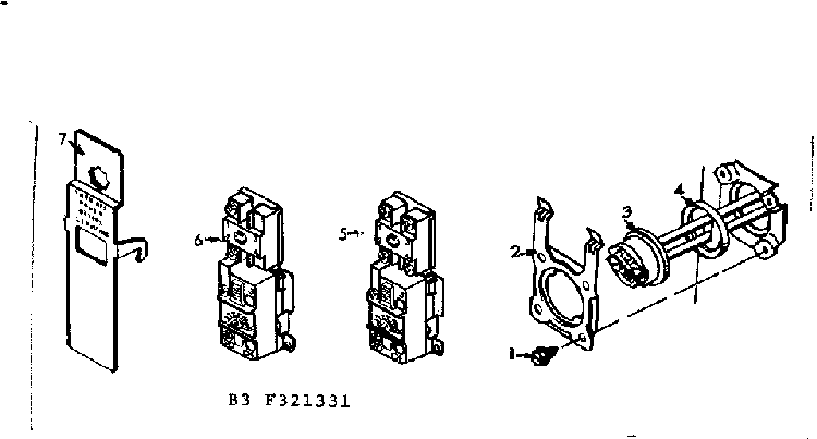 Functional Replacement Parts Diagram and Parts List for 153321351  Kenmore Water Heater