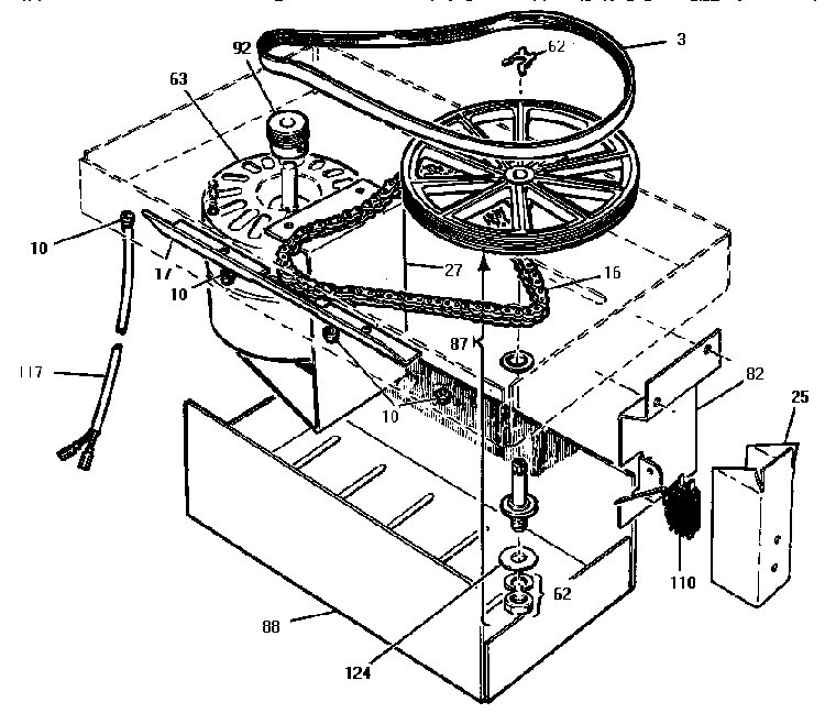 Motor Diagram and Parts List for WCC24  Thermador Trash Compactor