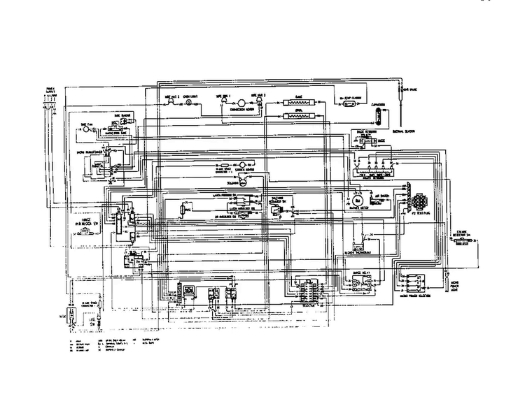 Cmt 127n Wiring Diagram Diagram and Parts List for CMT127N-01  Thermador Microwave