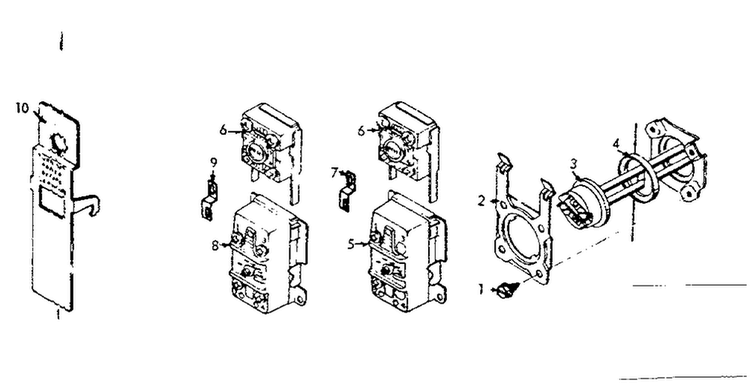 Functional Replacement Parts Diagram and Parts List for 153320010  Kenmore Water Heater
