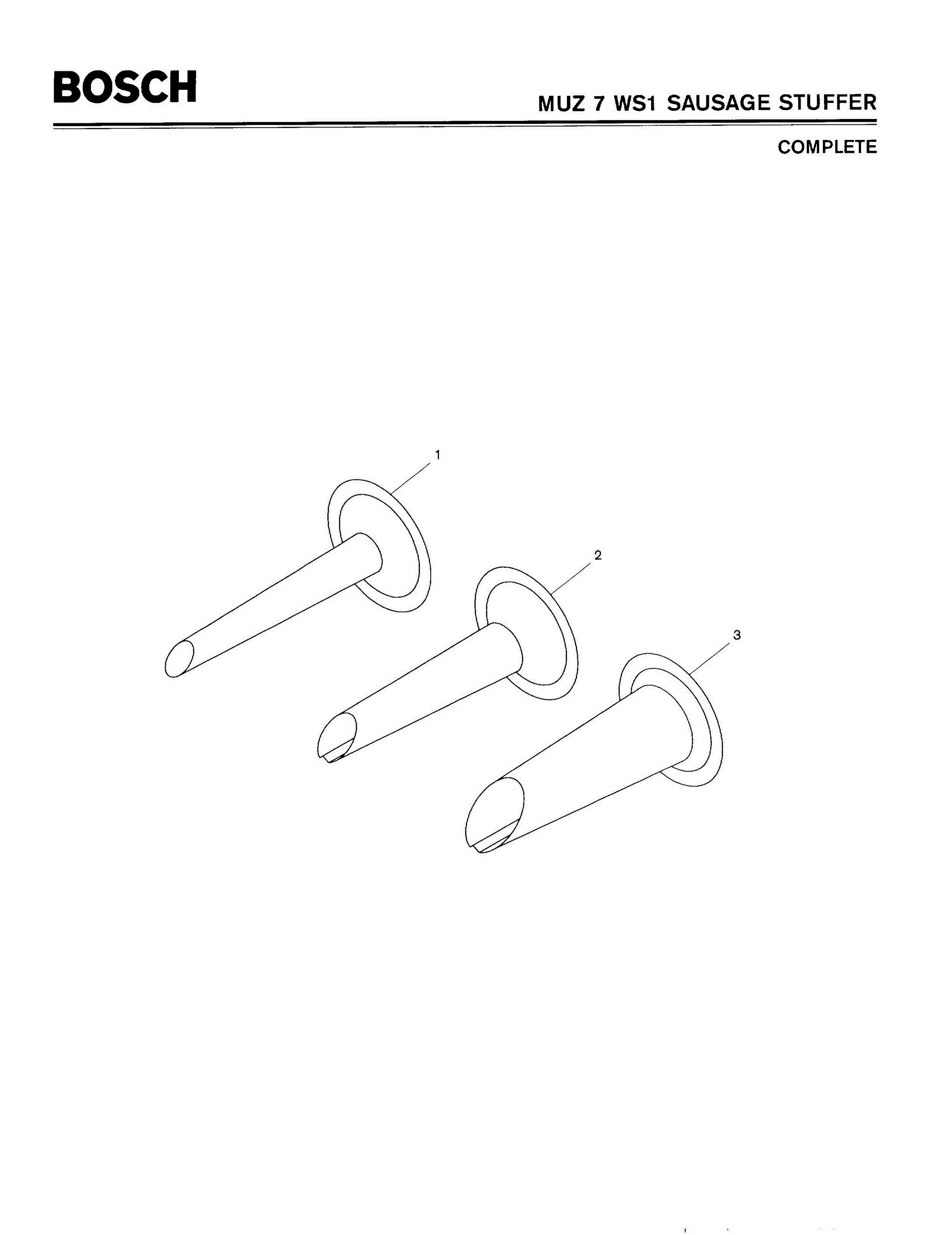 01 - COMPLETE Diagram and Parts List for MUZ7WS1  Bosch Wall Oven