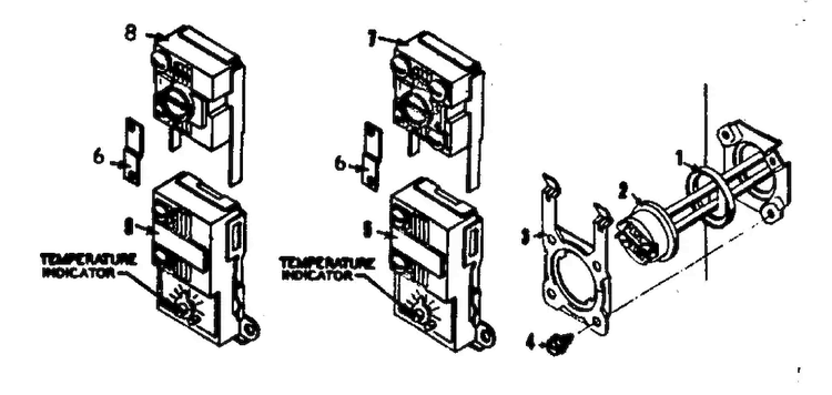 Functional Replacement Parts Diagram and Parts List for 15332121  Kenmore Water Heater