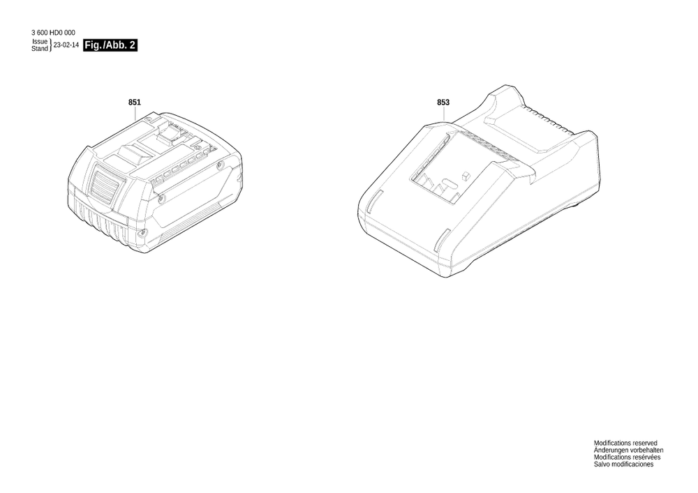Diagram 2 Diagram and Parts List for GRT18V-33 3 600 HD0 000 Bosch Trimmer