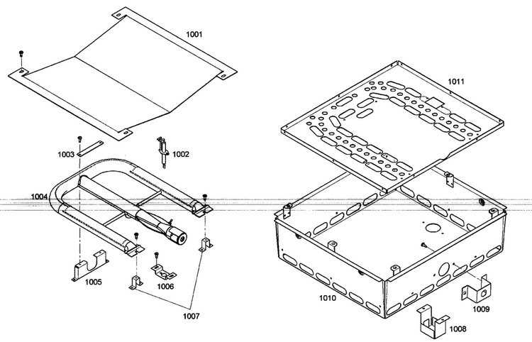 Right Oven 2 Diagram and Parts List for PRG486EDG03  Thermador Range