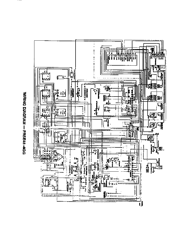 Page 46 Diagram and Parts List for PRSE486GDS  Thermador Range