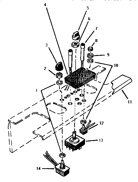 Section 8 Diagram and Parts List for SGCV36G01  Thermador Cooktop