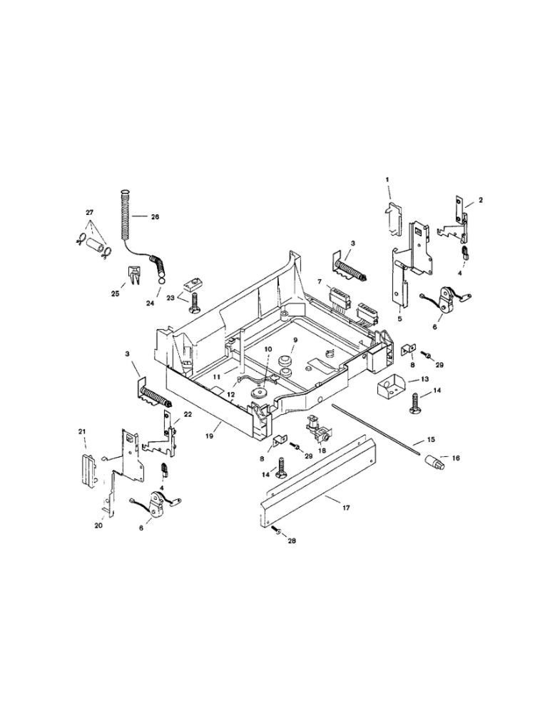 Base Diagram and Parts List for SHV4803UC 06FD7712-7812,7905-7907 Bosch Dishwasher