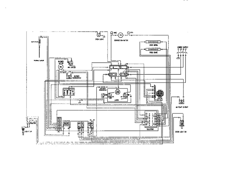 Ct 130n Wiring Diagram Diagram and Parts List for CT130-03  Thermador Wall Oven