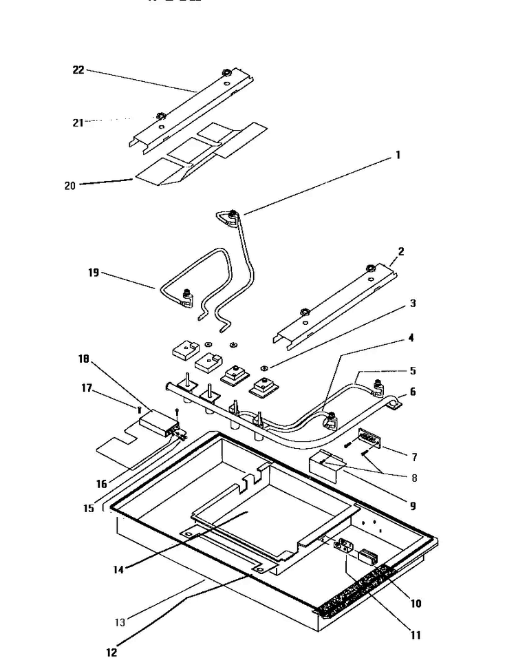 Section 9 Diagram and Parts List for SGNCV36GB  Thermador Cooktop