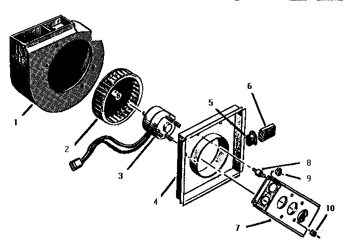 Section 10 Diagram and Parts List for CVSE36B  Thermador Cooktop
