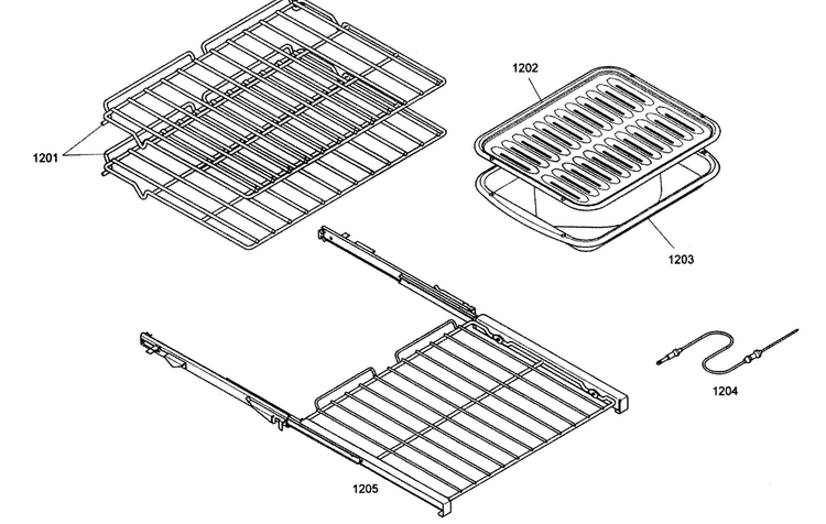 Shelfs Diagram and Parts List for MEMW271ES01  Thermador Microwave