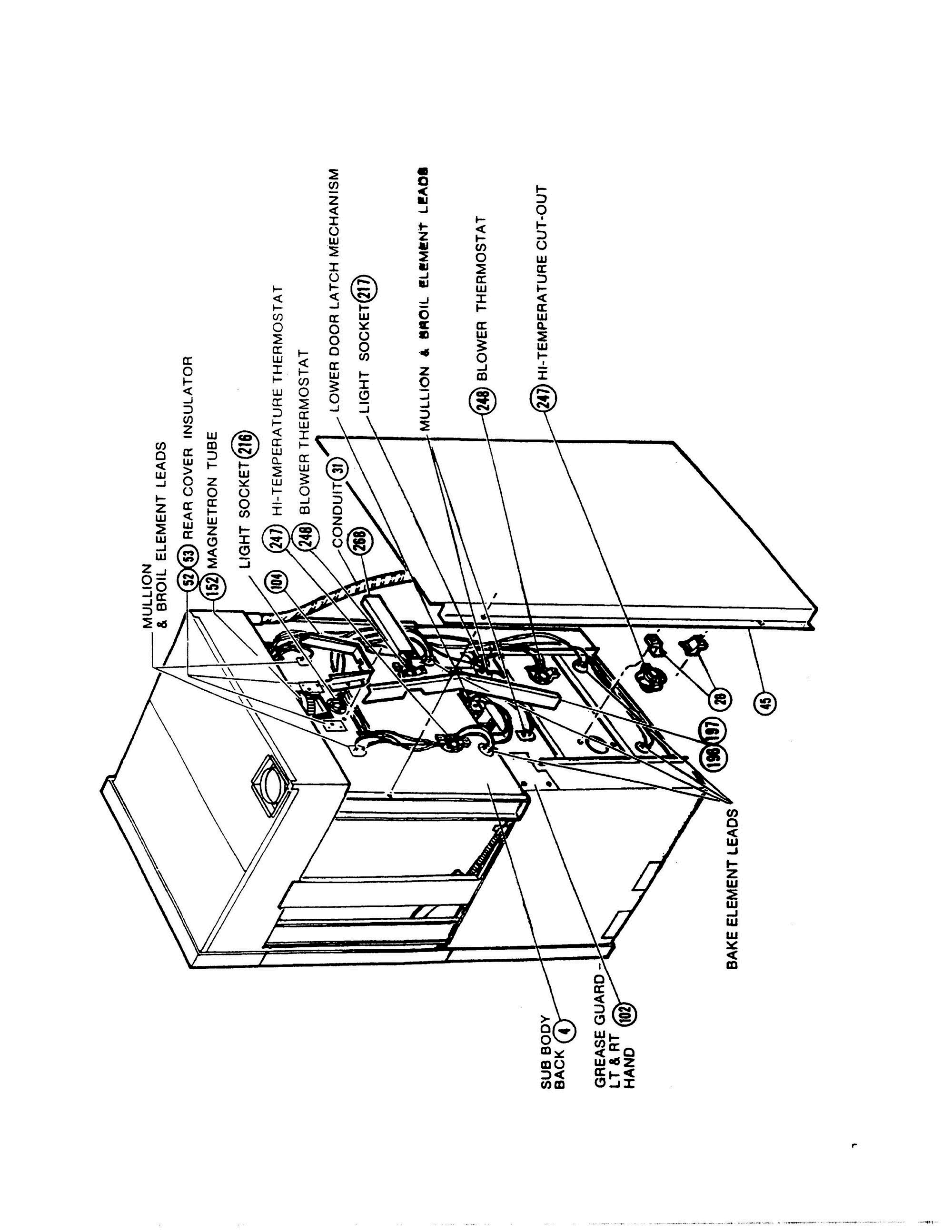 07 - REAR VIEW Diagram and Parts List for CMT-21  Bosch 
