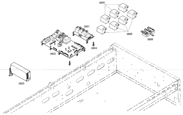 Pcbs Diagram and Parts List for PRD486ELG01  Thermador Range