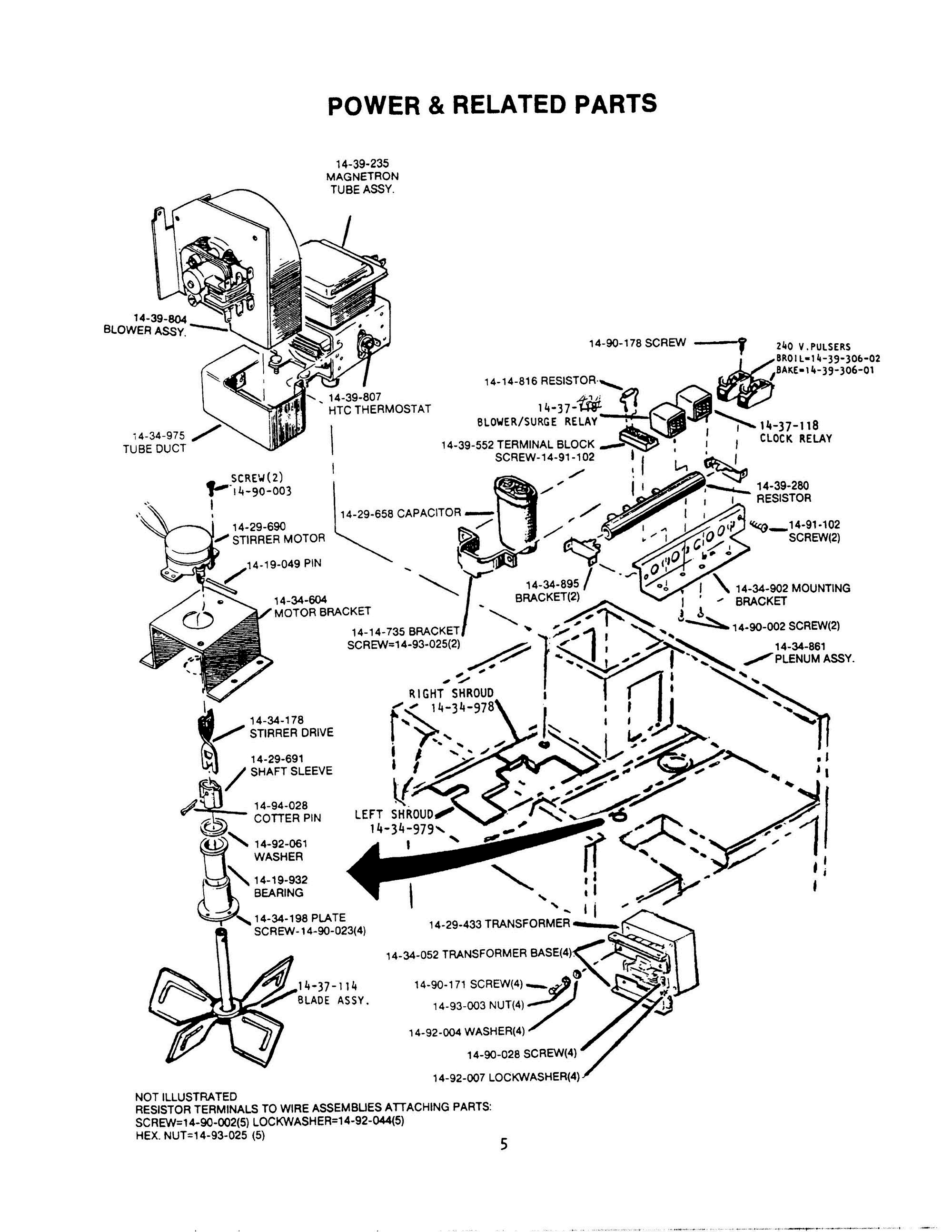 06 - POWER & RELATED PARTS Diagram and Parts List for CMT-127  Bosch 