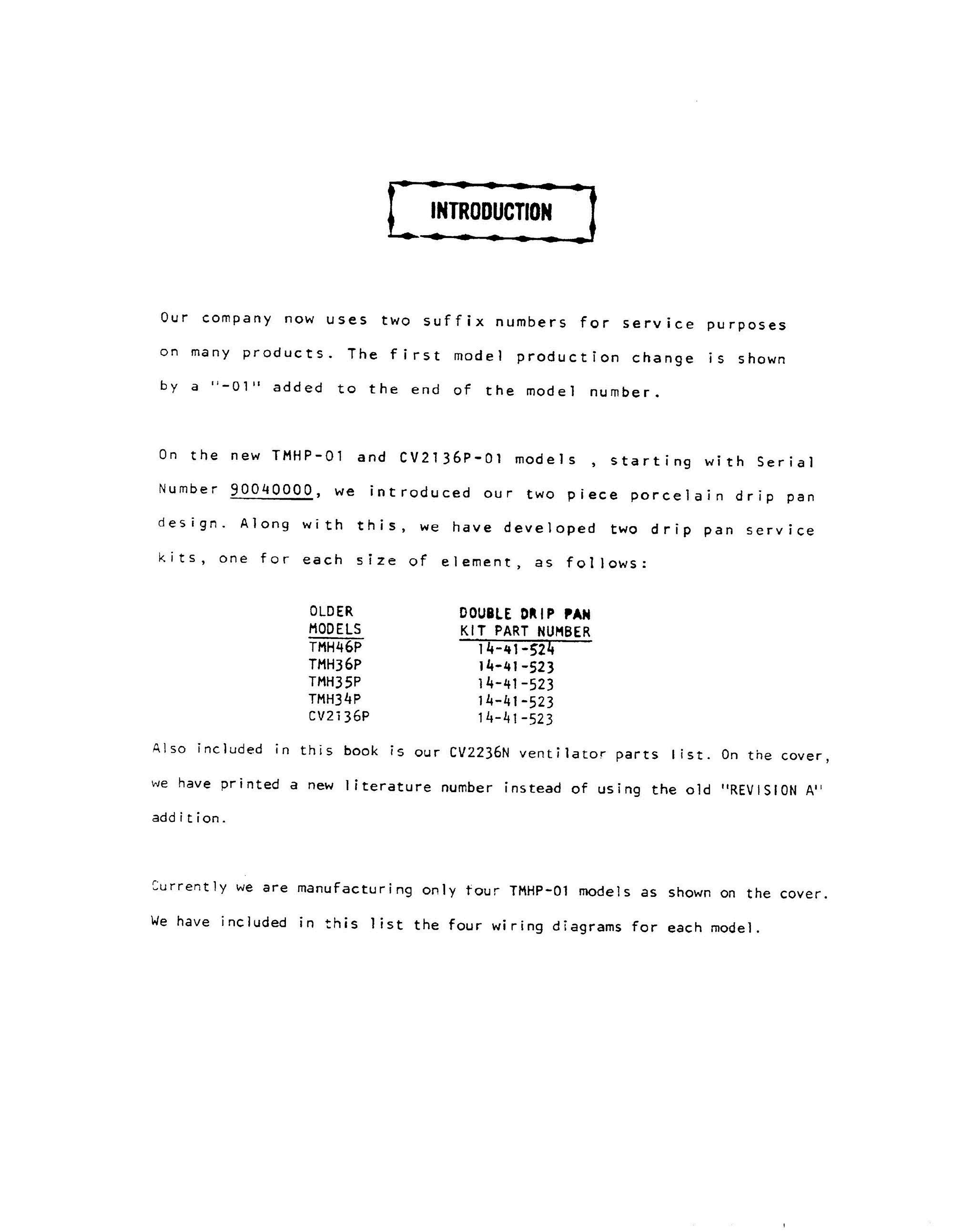 02 - INTRODUCTION Diagram and Parts List for CV2136-01  Bosch Range