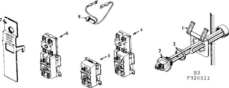 Functional Replacement Parts Diagram and Parts List for 153326610  Kenmore Water Heater