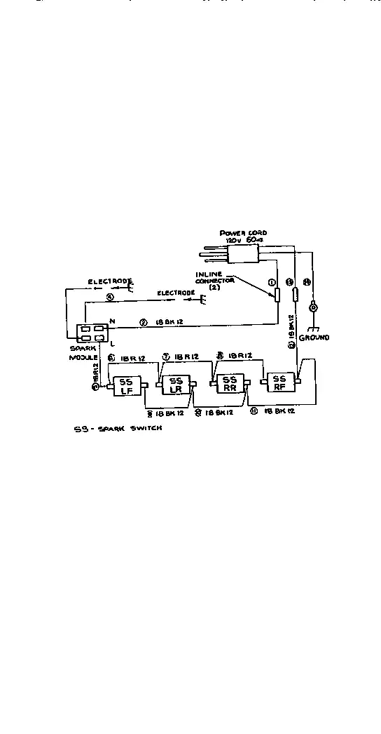 Gth-36 Wiring Diagram Diagram and Parts List for GCV36  Thermador Cooktop