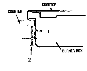 Section 8 Diagram and Parts List for CVSE36B  Thermador Cooktop