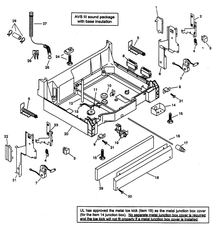 Base Diagram and Parts List for SHX99B06UC 14 Bosch Dishwasher