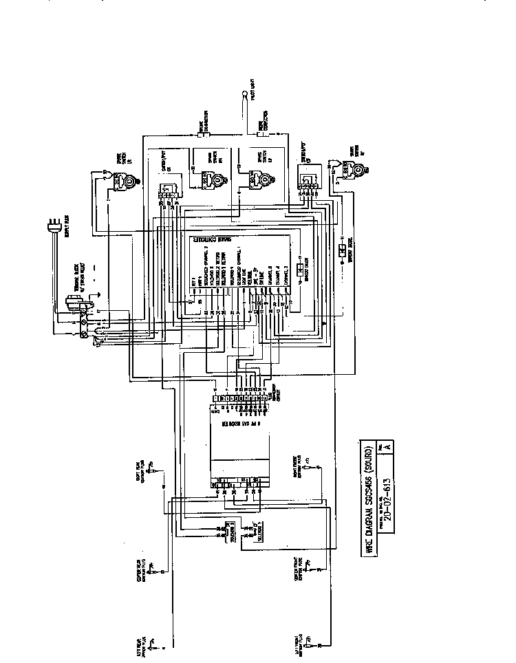 Wire Diagram Diagram and Parts List for SGCS456RS  Thermador Cooktop