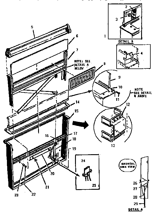 Section 3 Diagram and Parts List for SGCV36G02  Thermador Cooktop