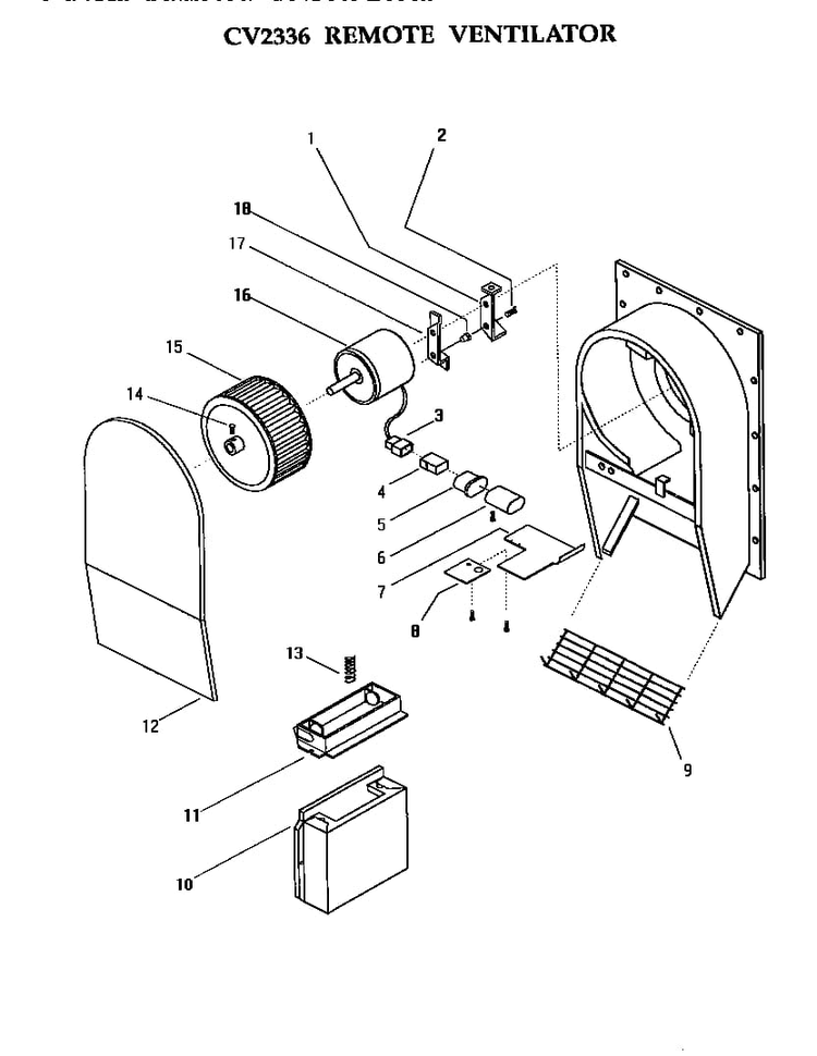 Section 10 Diagram and Parts List for GGNCV30  Thermador Cooktop