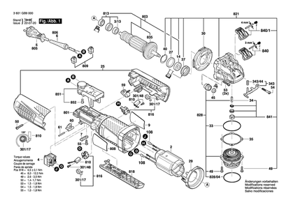 Part Location Diagram of 1607000F0B Bosch Field