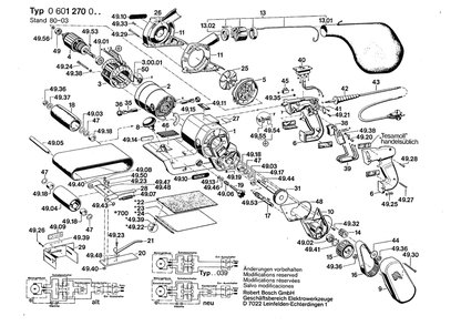 Part Location Diagram of 1609202001 Bosch Seal Ring