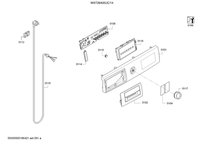 Part Location Diagram of 10023024 Bosch SCREW
