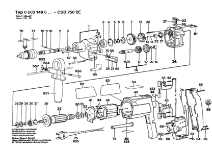 Part Location Diagram of 2604610007 Bosch Compression Spring