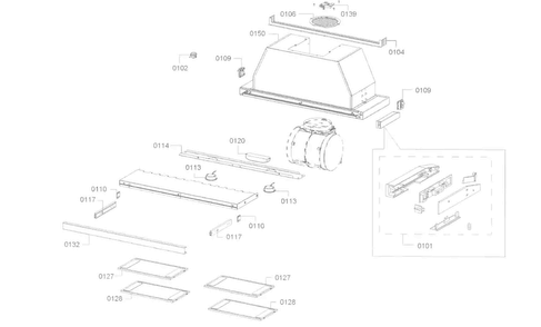 Part Location Diagram of 00796818 Bosch AIR GRID