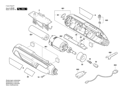 Diagram Diagram and Parts List for 7760 F 013 776 002 Bosch Router