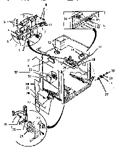 Part Location Diagram of 14-34-833 Bosch BRACKET, SWITCH (CMT)
