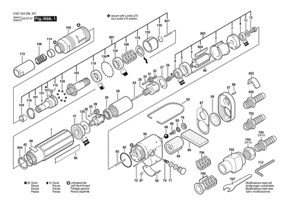 Part Location Diagram of 3605190037 Bosch Valve Housing